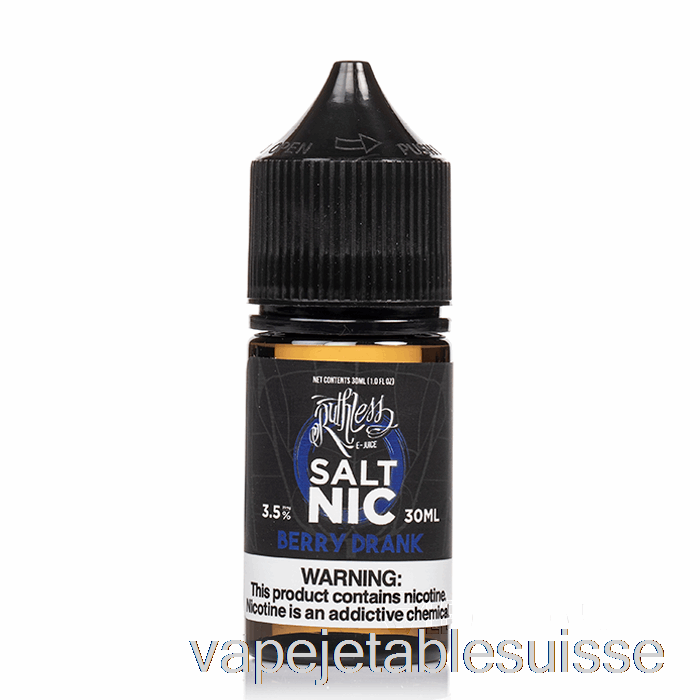 Vape Suisse Berry Bu - Sels Impitoyables - 30ml 35mg
